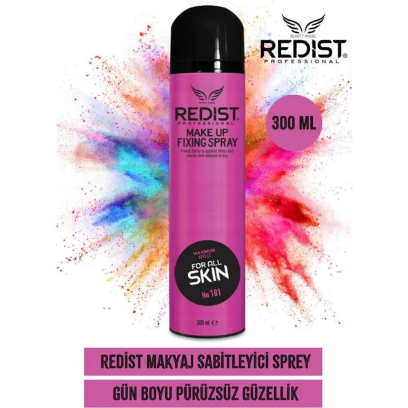 Redist Makyaj Sabitleme Spreyi 300 ml | Gün Boyu Kalıcı ve Canlı Makyaj ürün görseli