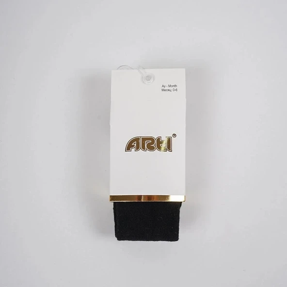 LitaeTrend Bebek Külotlu Çorap  Siyah ürün görseli