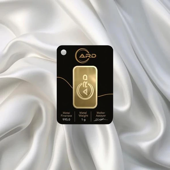 1 Gr 24 Ayar Ard Gram Altın - Resim 2