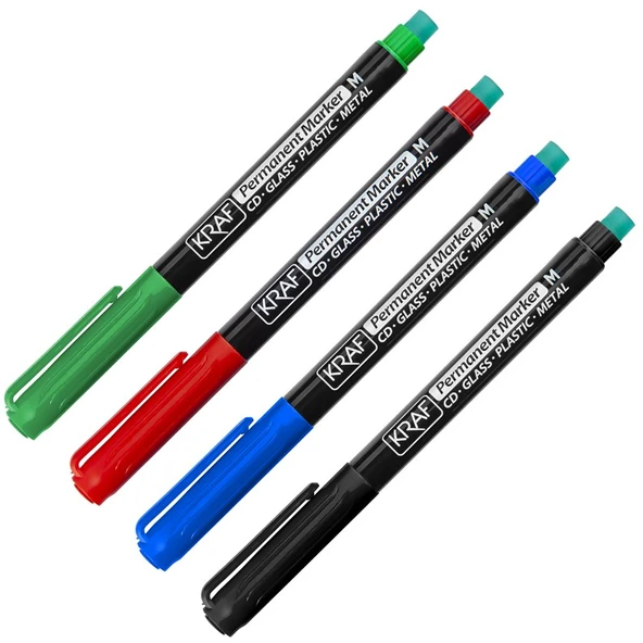 Kraf Asetat Kalemi Silgili (M) 260 Yeşil - Resim 3