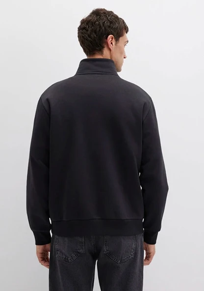 Mavi 0S10278 Basic Yarım Fermuarlı Sweatshirt - Resim 7