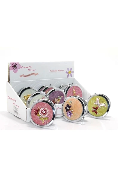 Kabartmalı Desenli El Aynası Alk2880 ürün görseli 1