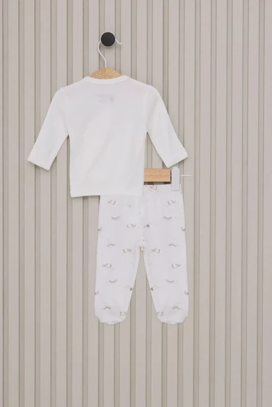 LitaeTrend U.s Polo Bebek 5'li Hatane Çıkış Seti Usb2017 Krem - Resim 4