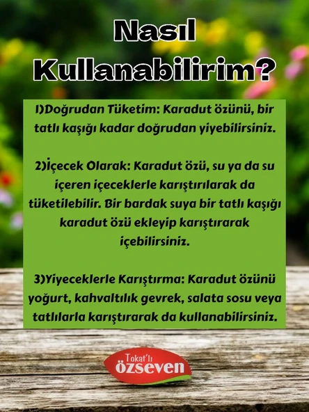 Özseven Karadut Özü 300gr - Resim 3