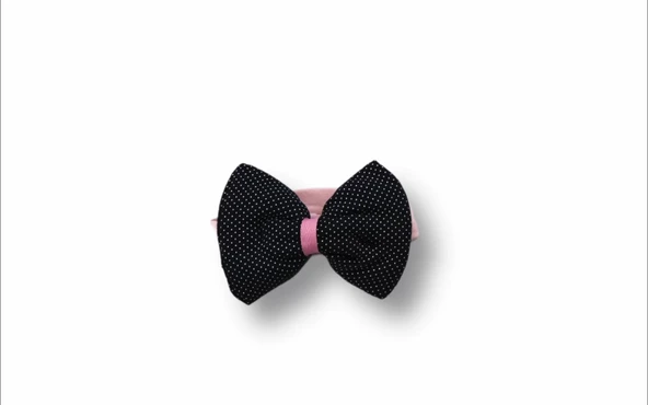 LitaeTrend 3-6 6-9 9-12 12-18 Ay Uzayın Kalbi Nakışlı Bandanalı Kısa Kollu Sweat 3lü Kız Bebek Takımı Siyah - Resim 4