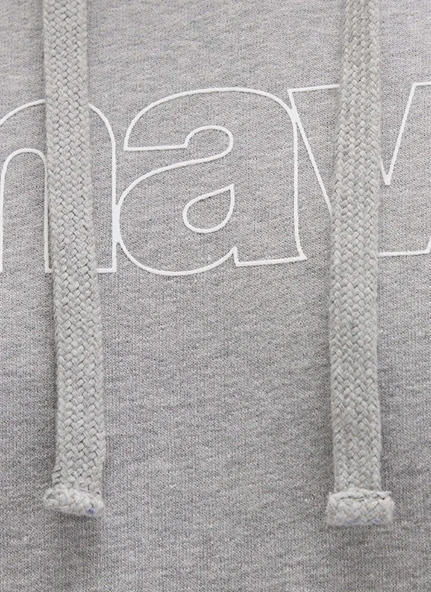 Mavi 065606-28387 Logo Baskılı Kapüşonlu Erkek Sweatshirt - Resim 9