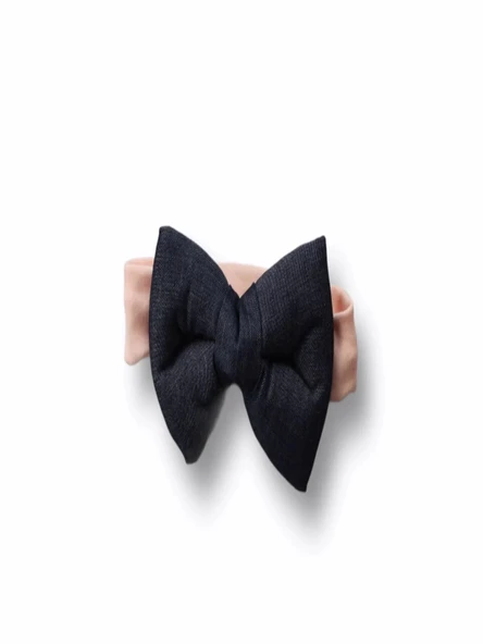 LitaeTrend 6-9 9-12 12-18 Ay Vip Kedi Baskılı Bandanalı Kısa Kollu Sweat 3lü Kız Bebek Takımı Nar Çiçeği - Resim 3