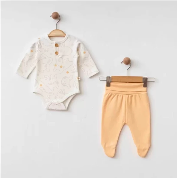 LitaeTrend Eslenza Turk 2'li Zıbın Takım 0099 Somon ürün görseli 1