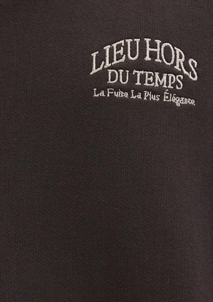 Mavi 0S10479-70219 Polo Yaka Nakışlı Erkek Kapüşonlu Sweatshirt - Resim 8