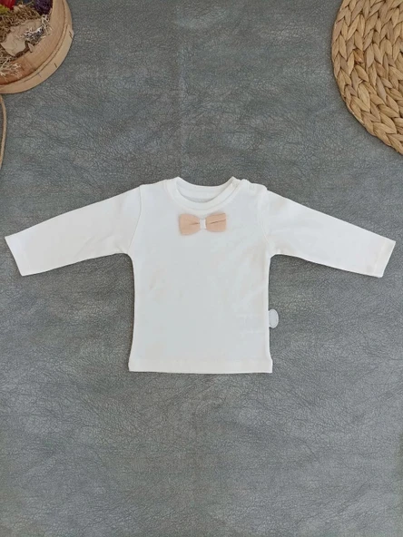 LitaeTrend 3-6 6-9 9-12 Ay Oyuncaklı Altınbaşak 5li Kız Erkek Bebek Takımı Buğday - Resim 4