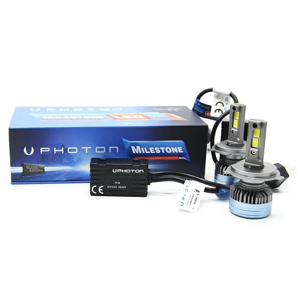 Photon Milestone H4/h19 Black Katana Edition Led Xenon Far ürün görseli