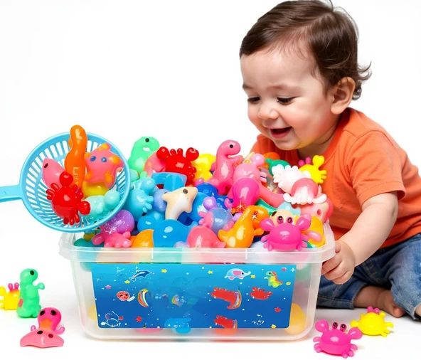 Magic Water Elf Aqua Gel oyun seti 5 renk jel şişe 6 kalıp ürün görseli 1