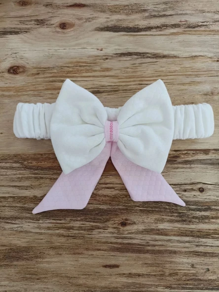 LitaeTrend Yenidoğan Bal Peteği My Prince Taç Nakışlı Delüks Kundak Bebek Battaniyesi Pembe - Resim 6