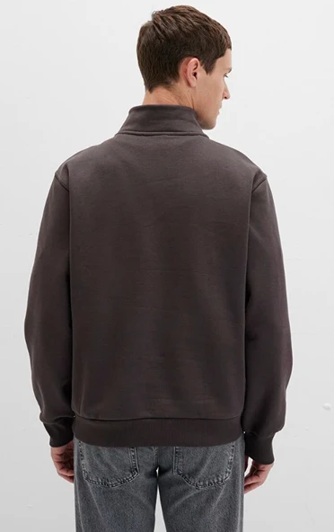 Mavi 0S10278 Basic Yarım Fermuarlı Sweatshirt - Resim 17