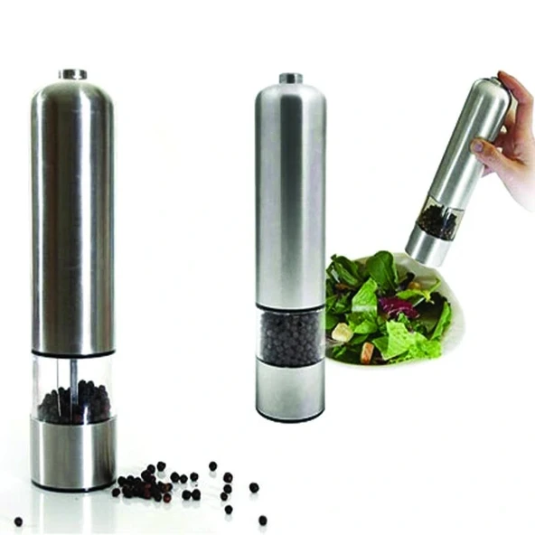 Pilli Otomatik Baharat Değirmeni ürün görseli 1