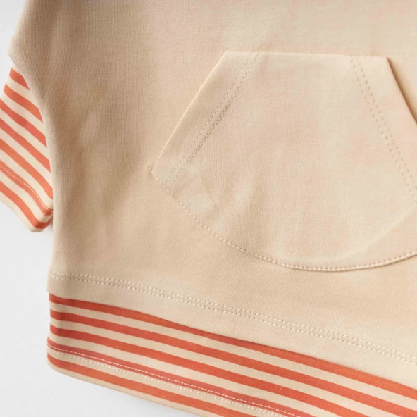 LitaeTrend Eslenza Turk Organik 2'li Takım 0051 Bej - Resim 2