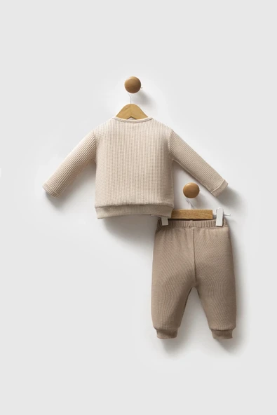 LitaeTrend U.s. Polo Assn 2 Li Takım Usb2587 Bej - Resim 3