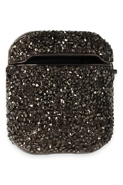 LitaeTrend Airpods 2 (2.nesil) Mira Taşlı Kılıf - Siyah ürün görseli 1