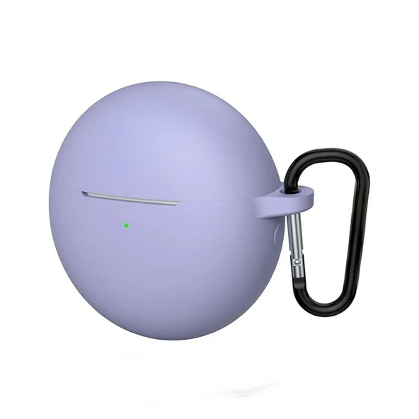 Gpack Huawei Freebuds 7i Uyumlu Kılıf Mat Kancalı Silikon SF13 - Resim 7