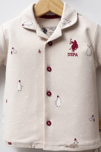 LitaeTrend U.s. Polo Assn 2 Li Takım Usb2532 Bej - Resim 2