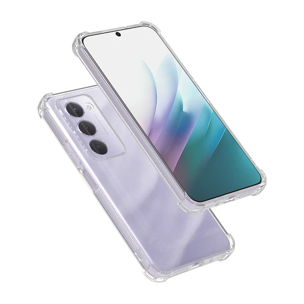 Gpack Xiaomi Redmi 15 uyumlu Kılıf 2mm AntiShock Silikon - Resim 3