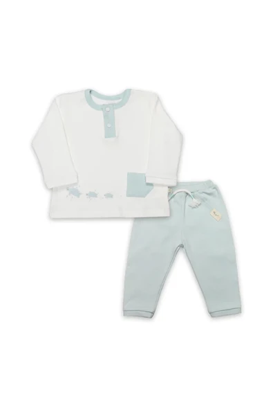 LitaeTrend Bistyle 2li Takım Hello World 14105 Mint ürün görseli 1