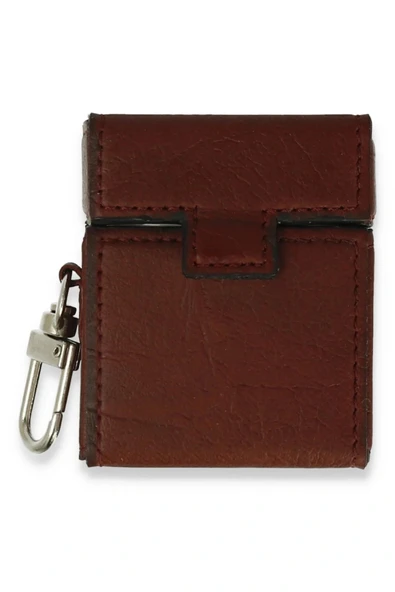 LitaeTrend Airpods 2 (2.nesil) Deri Kılıf - Bordo ürün görseli 1