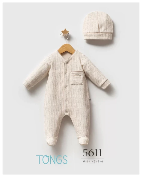 LitaeTrend Tongs Turk Renewall Tulum 5611 Ekru ürün görseli 1