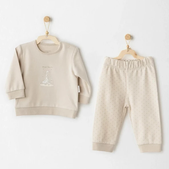 LitaeTrend You Are Special 2'li Takım Beige ürün görseli 1