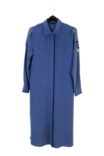 1350 GİZEMLİ ÇİZGİLİ GARN. UZUN TUNİK - Resim 2