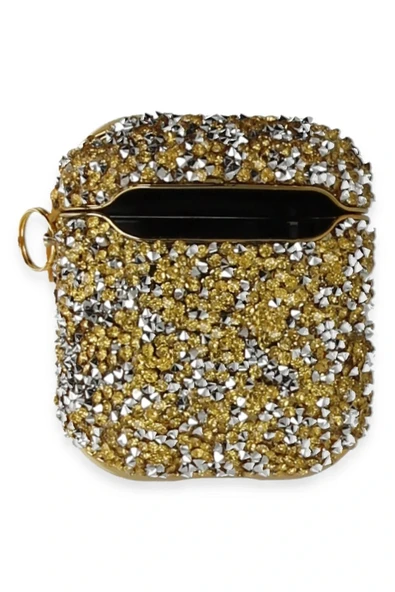 LitaeTrend Airpods 2 (2.nesil) Mira Taşlı Kılıf - Gold ürün görseli 1