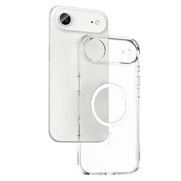 Gpack iPhone 17 Air uyumlu Kılıf Kripto Kamera Korumalı M-Safe Şarj Özellikli - Resim 3