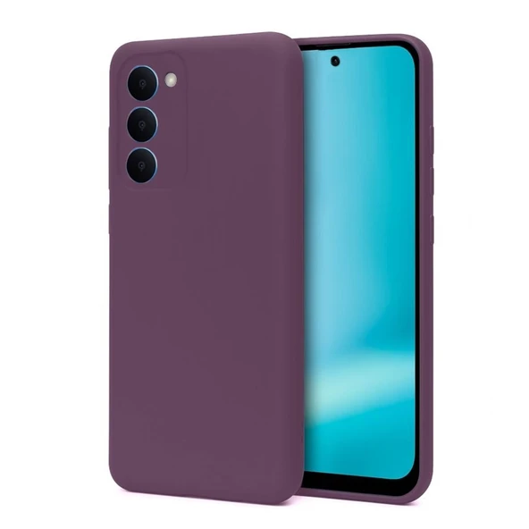 Gpack Xiaomi Redmi 15 uyumlu Kılıf First Mat Silikon Renkli Lüx Kamera Korumalı - Resim 5