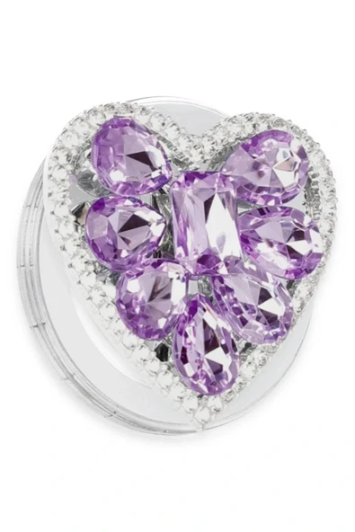 LitaeTrend Kickstand Taşlı Magsafe Stand - Mor ürün görseli 1