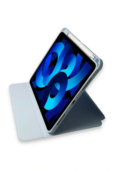 LitaeTrend iPad 10.2 (7.nesil) Kılıf Starling 360 Kalemlikli Tablet Kılıf - Mavi - Resim 2