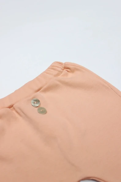 LitaeTrend Bistyle 3lü Zıbın Takım Fluffy And Lovely 13106 Bej - Resim 4