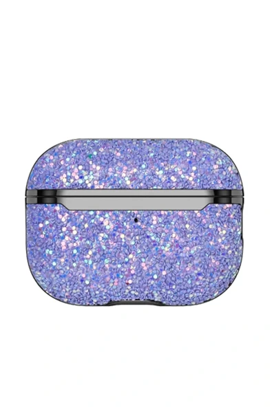 LitaeTrend Airpods Pro 2 (2.nesil) Bright Simli Airpods Kapak - Derin Mor - Resim 2