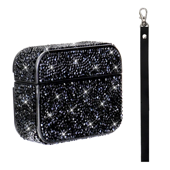 Gpack Airpods Pro uyumlu Kulaklık Kılıfı Bilek Askı Aparatlı Simli Airbag 45 ürün görseli