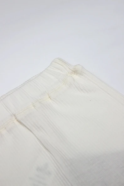 LitaeTrend Modal Flying Balloons Patikli Pantolon Bs16122 Ekru - Resim 4