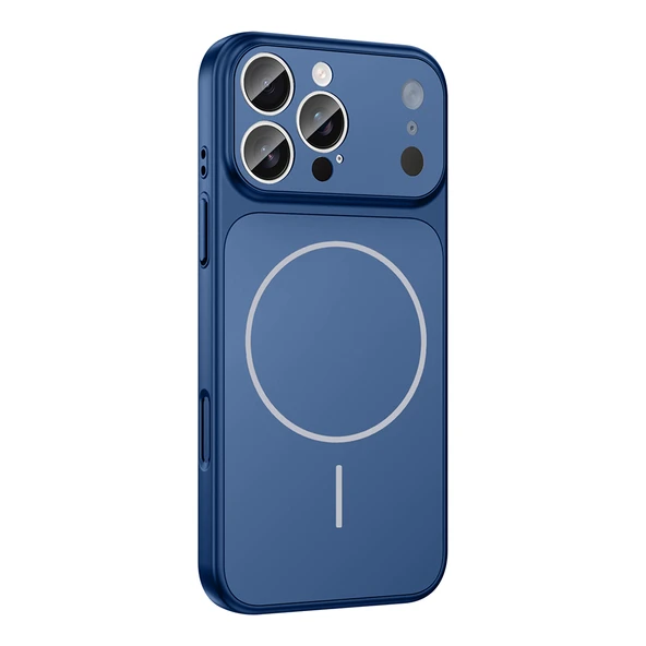 Gpack iPhone 15 Pro Max uyumlu Kılıf Formen M-Safe Şarj Özellikli Kamera Korumalı - Resim 7