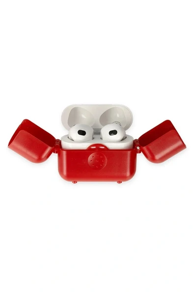 LitaeTrend Airpods 3 (3.nesil) Basmalı Kılıf - Kırmızı - Resim 3