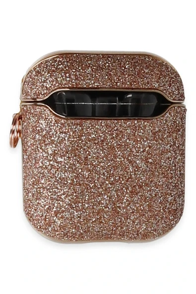 LitaeTrend Airpods 2 (2.nesil) Spell Simli Kılıf - Rose Gold - Resim 3