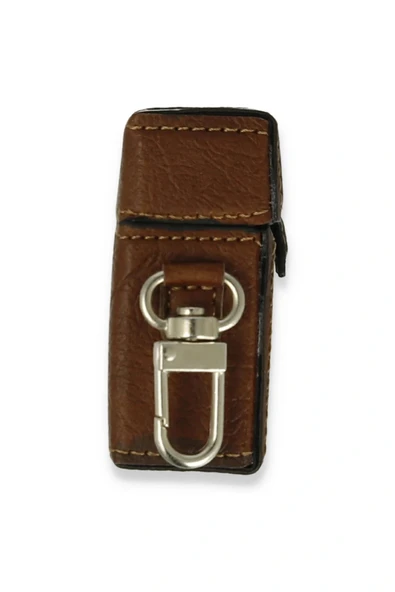 LitaeTrend Airpods 2 (2.nesil) Deri Kılıf - Kahverengi - Resim 3