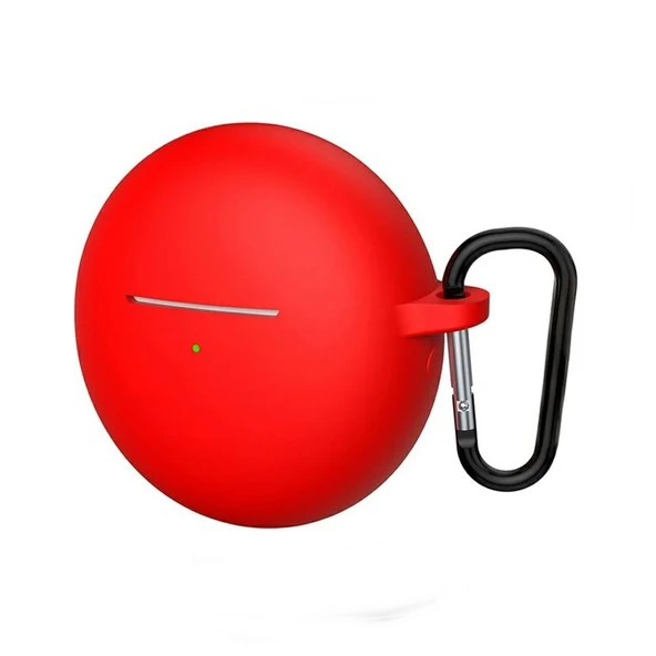 Gpack Huawei Freebuds 7i Uyumlu Kılıf Mat Kancalı Silikon SF13 - Resim 3