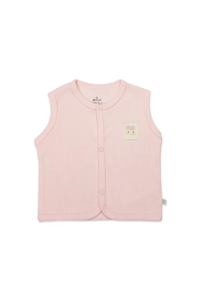 LitaeTrend Modal Flying Balloons Bebek Yelek Bs18110 Pembe ürün görseli