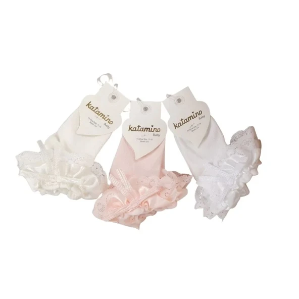 LitaeTrend Katamino Hayden Aks. Kız Bebek Soket Çorap K46230 Asorti ürün görseli