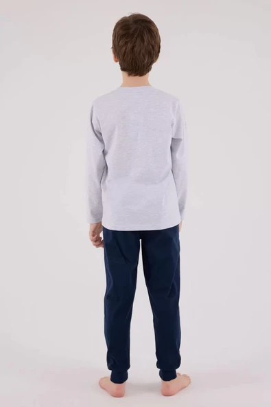 LitaeTrend U.s. Polo Assn  Uzun Kol Pijama Takım Us2206-4 Karmelanj - Resim 4