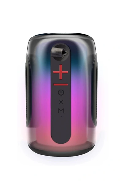 LitaeTrend Pluse 8 RGB Kablosuz Hoparlör - Siyah ürün görseli