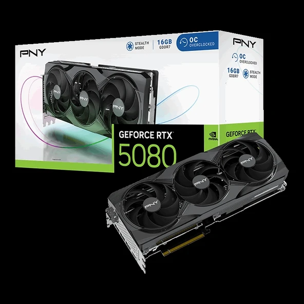 Pny Rtx 5080 16gb Gddr7 256bit (vcg508016tfxpb1-o) Ekran Kartı ürün görseli