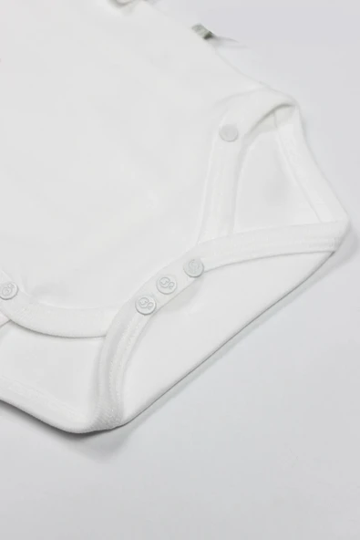 LitaeTrend Bistyle Kruvaze  Body Uzun Kol Welcome Turk Duck 17108 Sarı - Resim 3